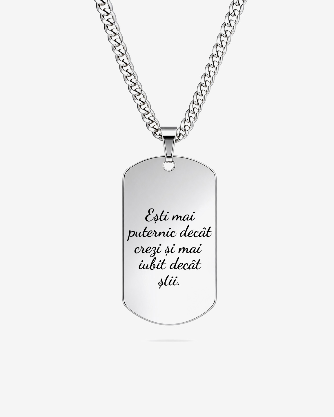 Lant Army cu mesaj gravat