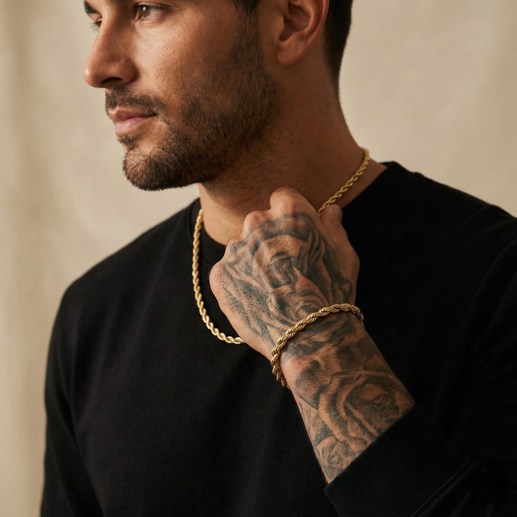 Bratara Sirius cu zale impletite