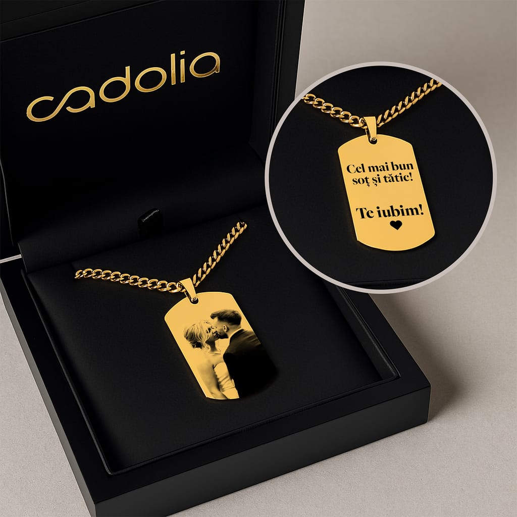 Lant Army gravat cu poza