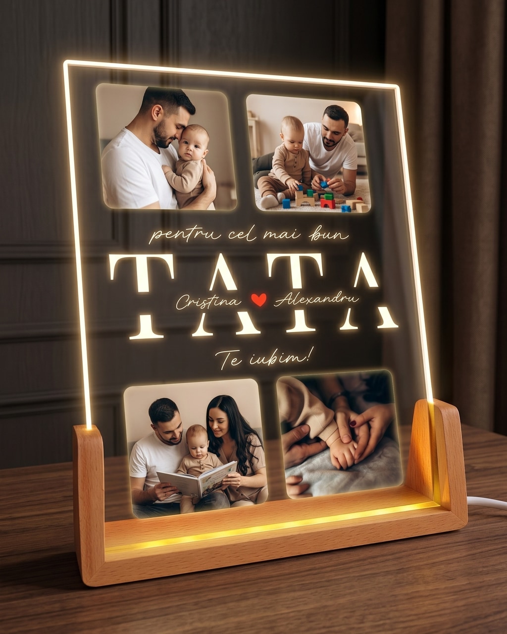 Tablou LED "Tata"