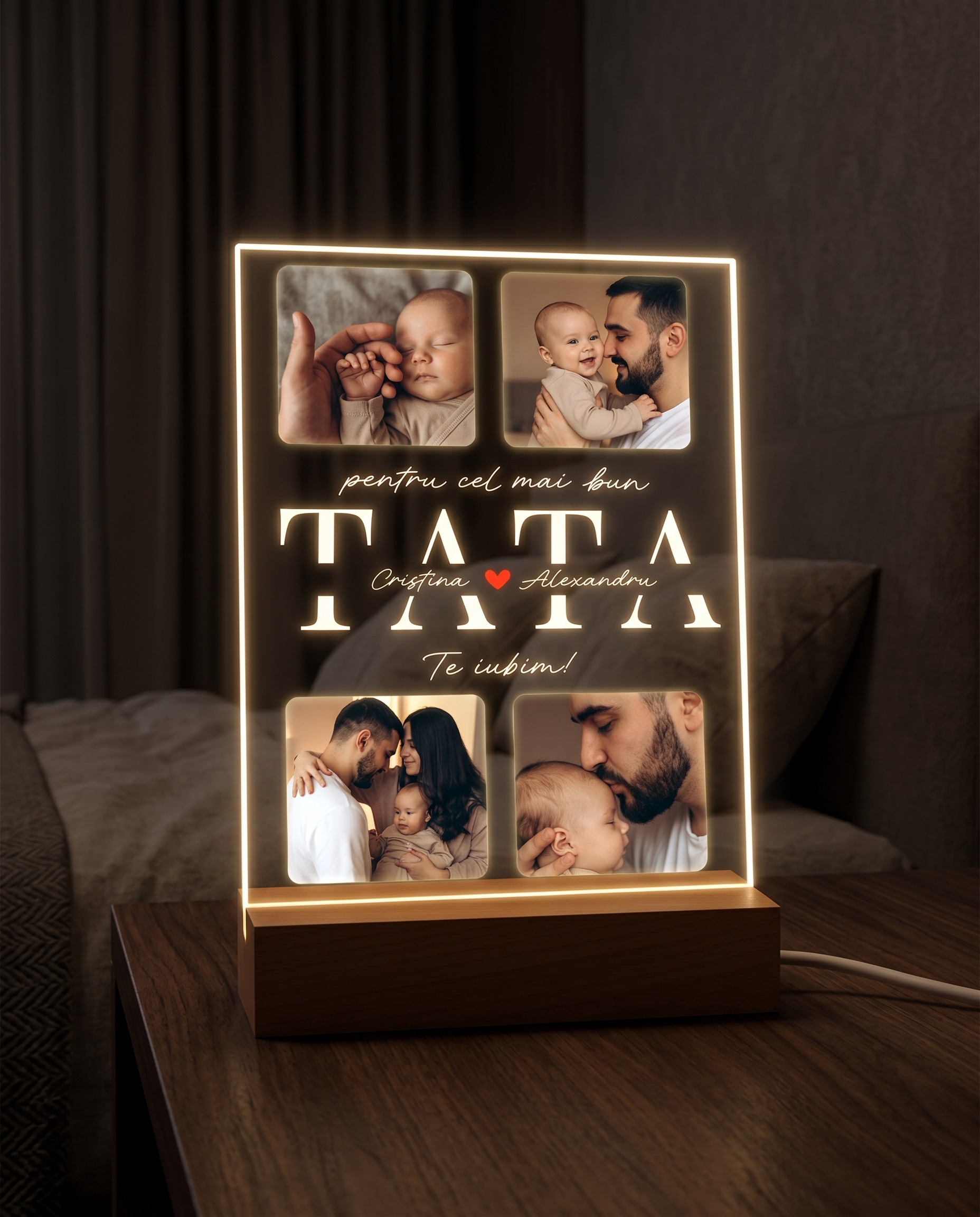 Tablou LED "Tata"