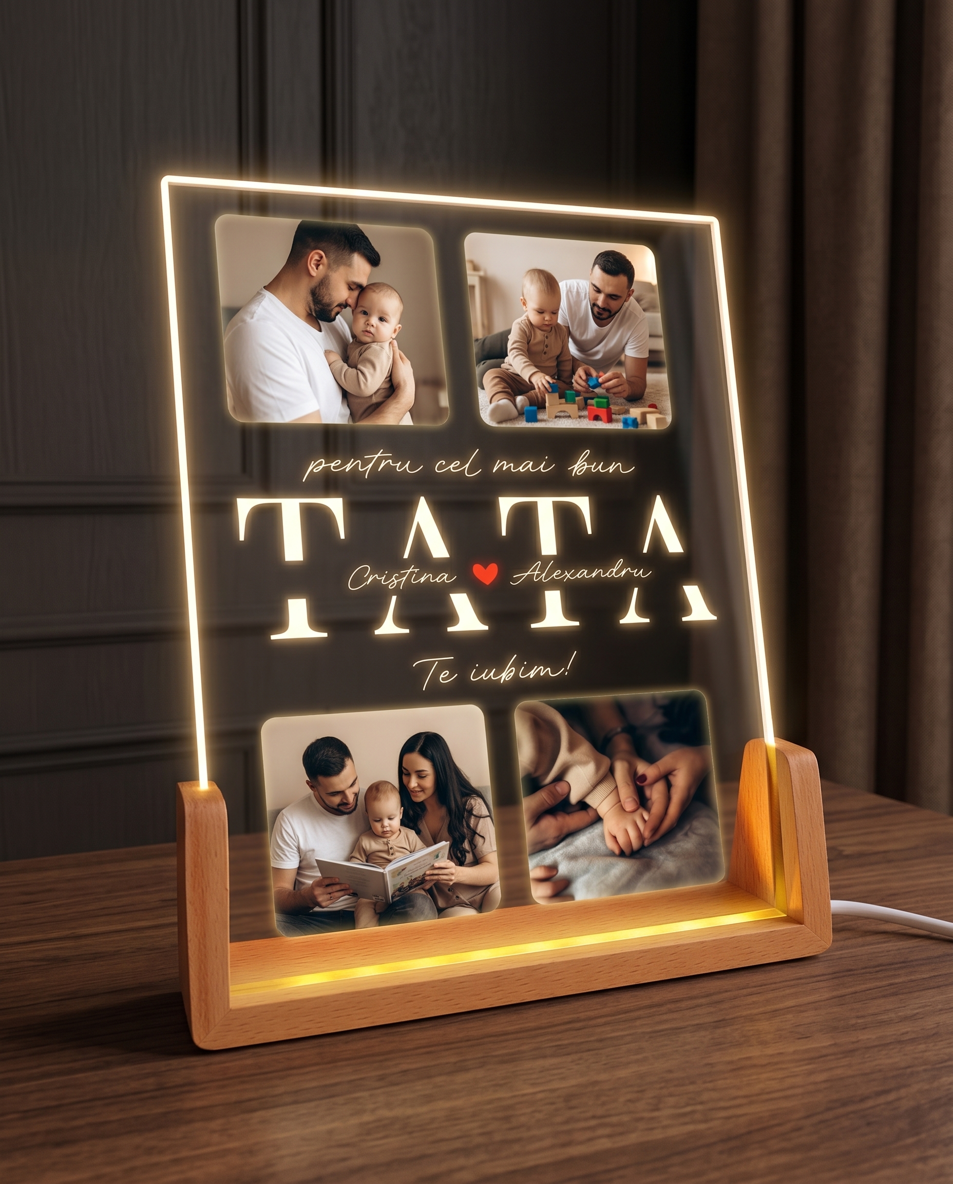 Tablou LED "Tata"