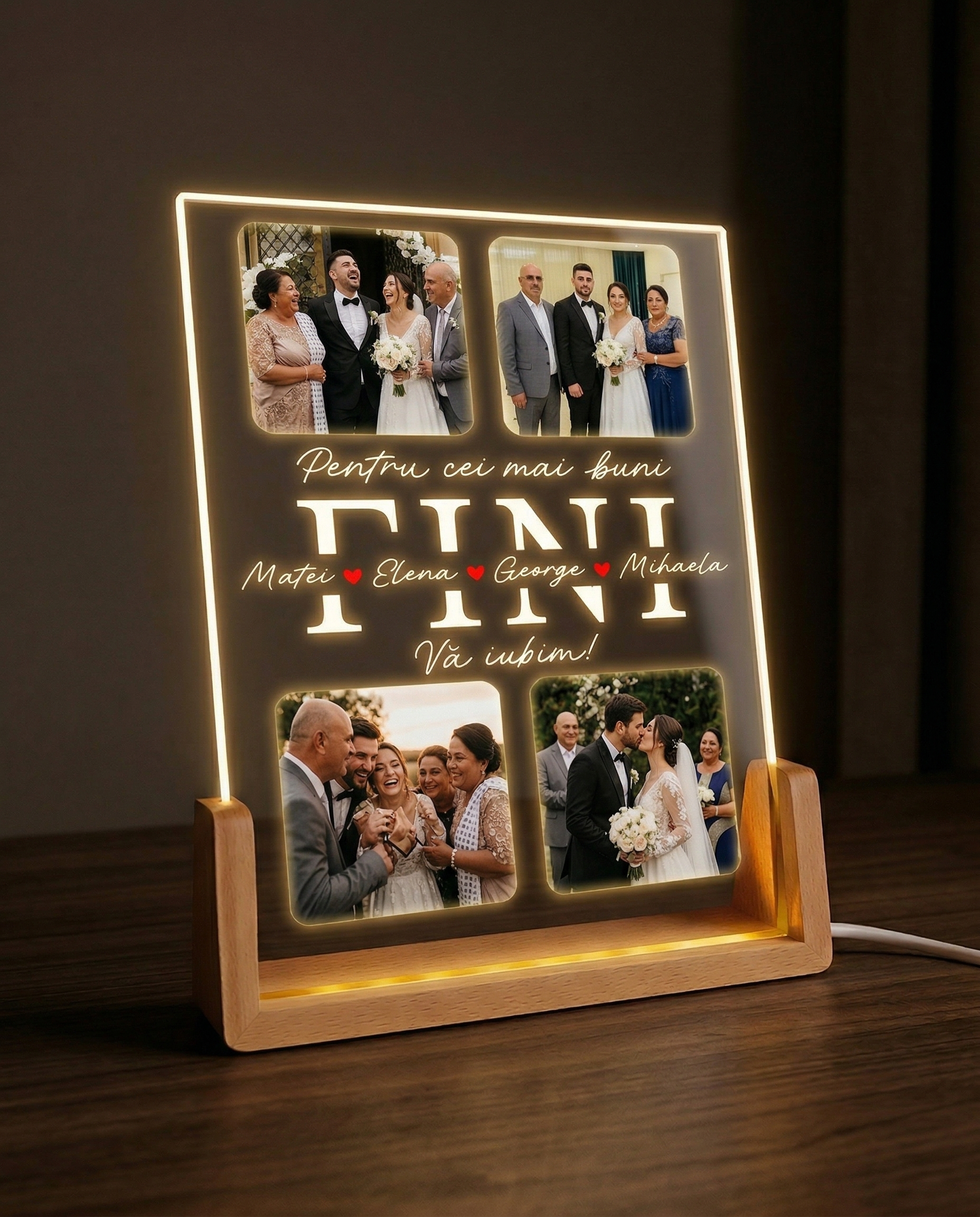 Tablou LED "Fini"