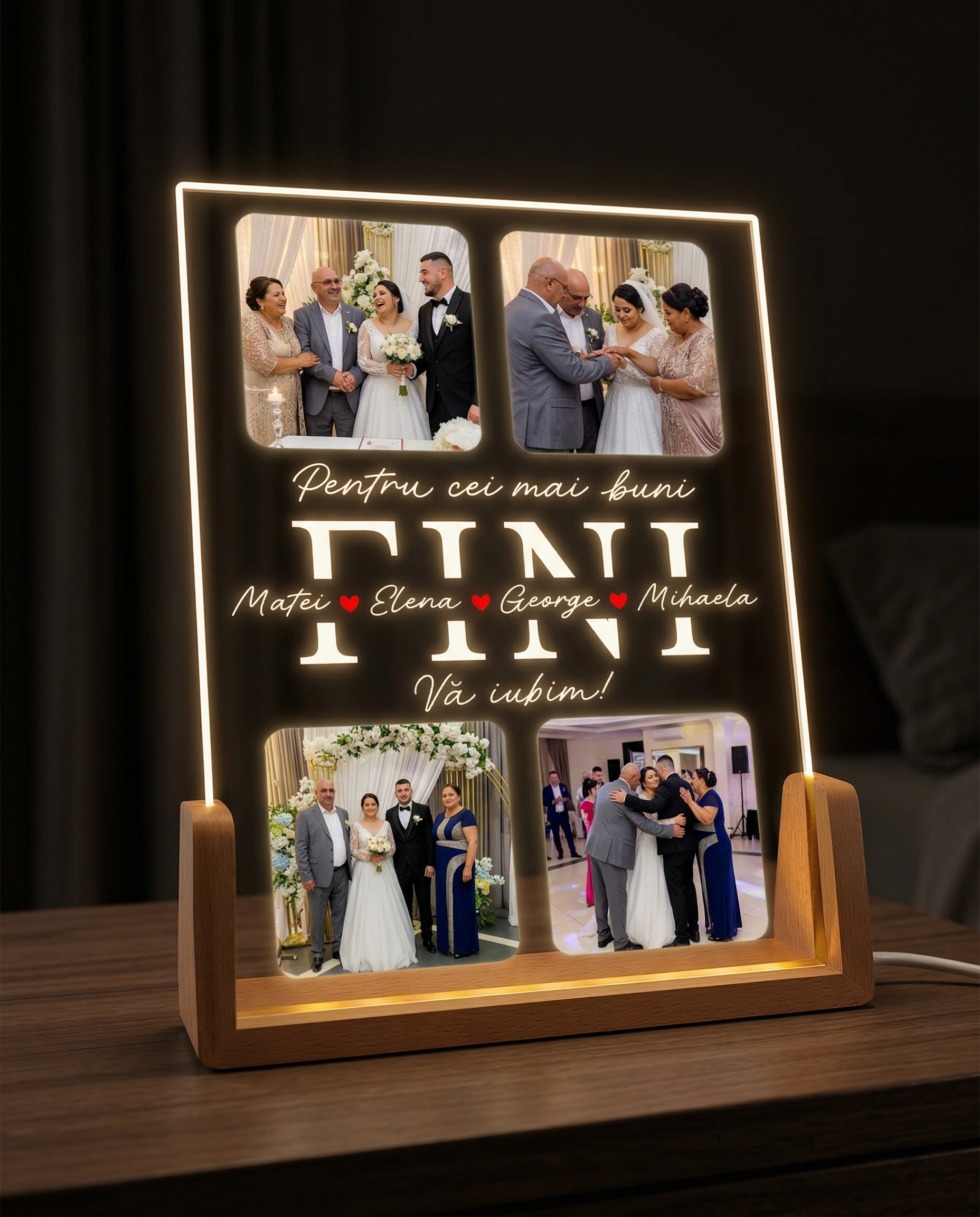 Tablou LED "Fini"