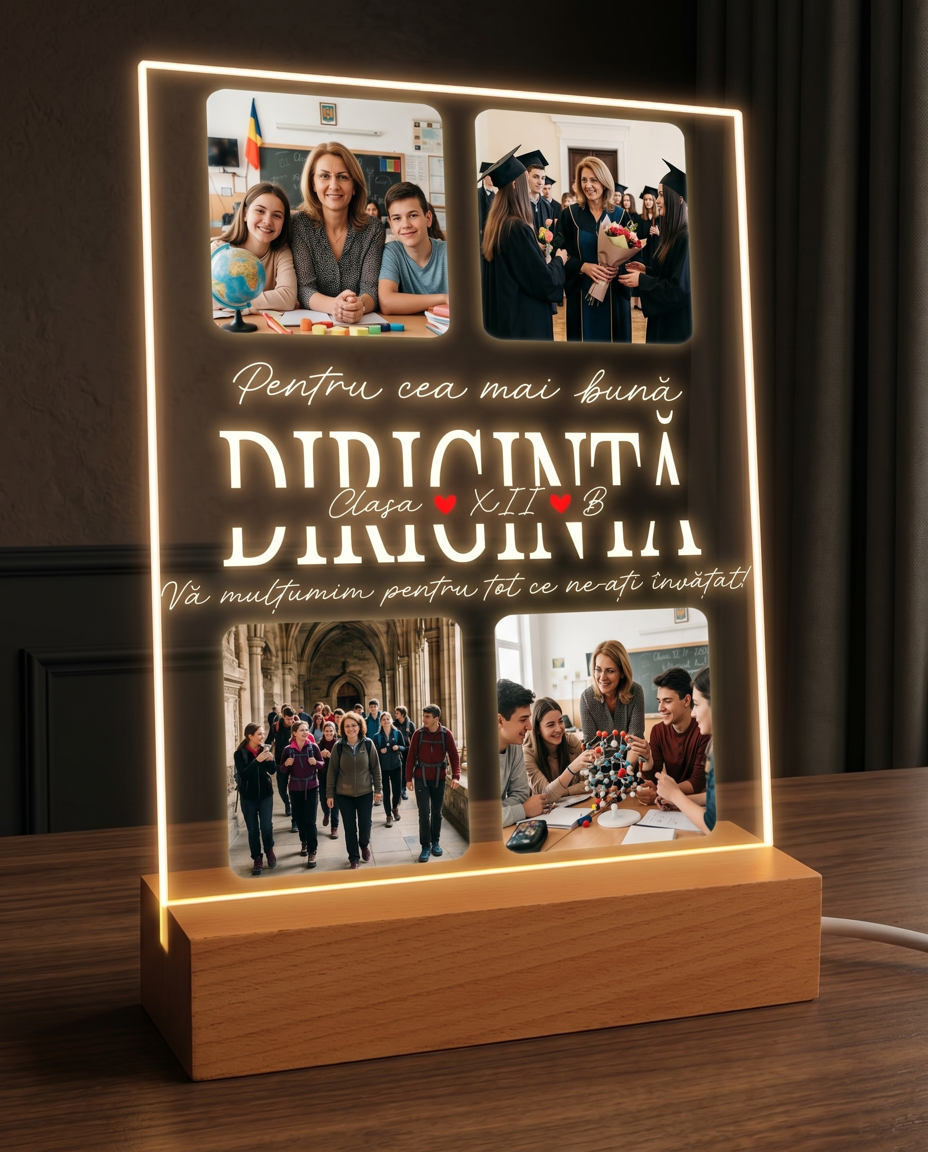 Tablou LED "Diriginta"