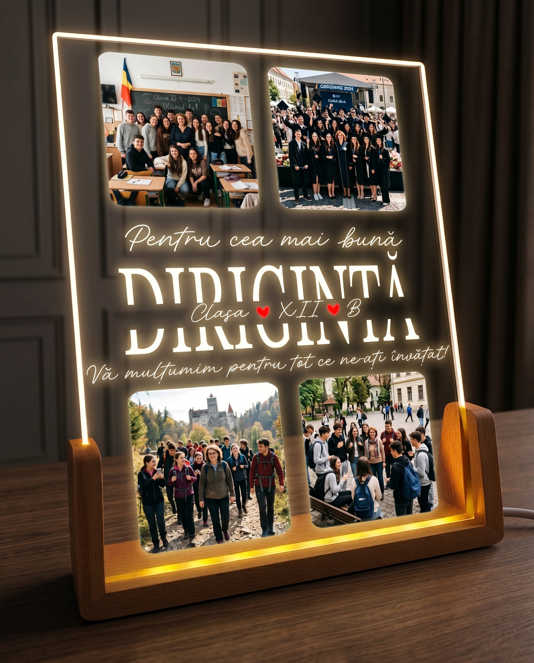 Tablou LED "Diriginta"