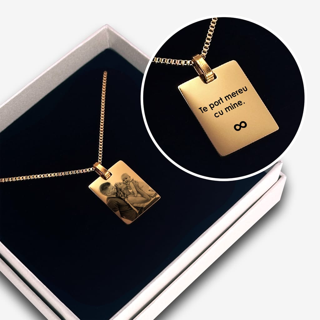 Lantisor Nova gravat cu poza