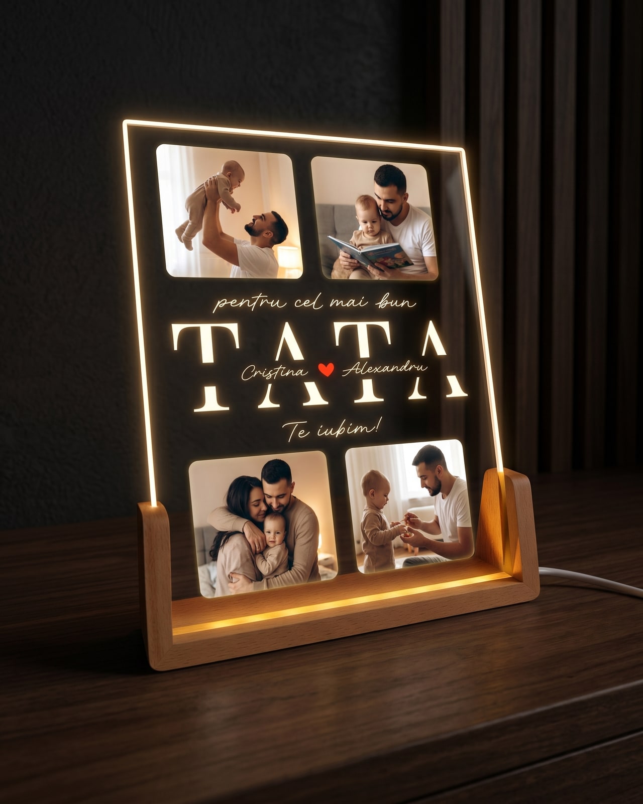 Tablou LED "Tata"