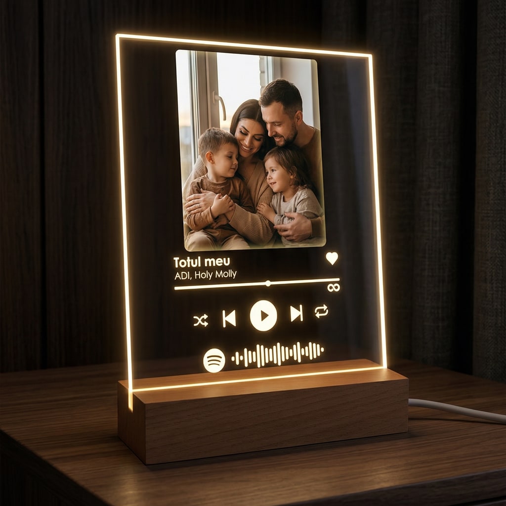 Tablou Spotify LED